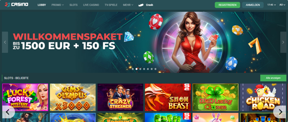 22Casino Website 22Casino Website